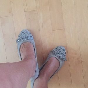 AGL stone suede flats!